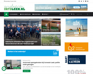 Screenshot InfoLeek.nl
