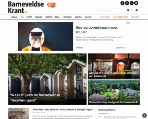 Screenshot Barneveldse Krant