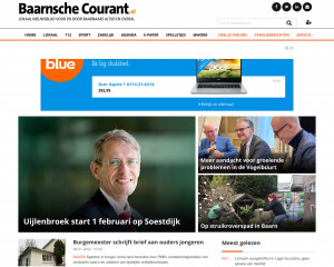 Screenshot Baarnsche Courant