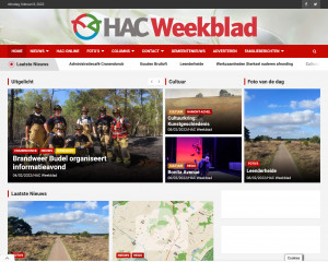 Screenshot HAC Weekblad
