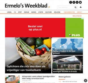 Screenshot Ermelo's Weekblad