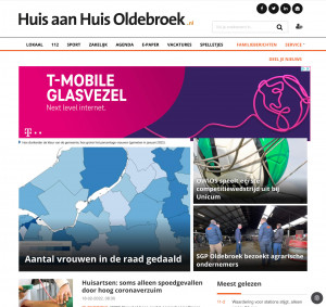 Screenshot Huis aan Huis Oldebroek