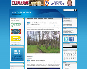 Screenshot Weblog De Wolden