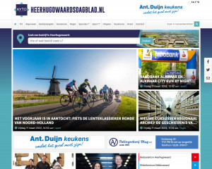 Screenshot Heerhugowaardsdagblad.nl