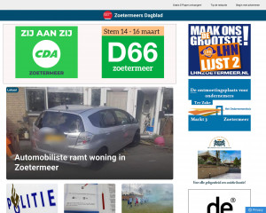 Screenshot Zoetermeers Dagblad
