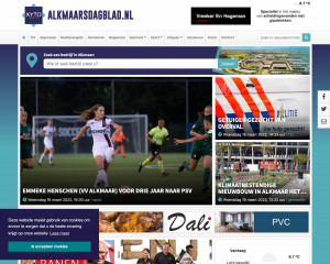 Screenshot Alkmaarsdagblad.nl