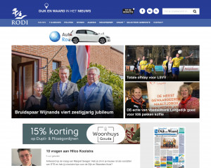 Screenshot Dijk en Waard in het Nieuws