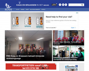 Screenshot Kaag en Braassem in het Nieuws