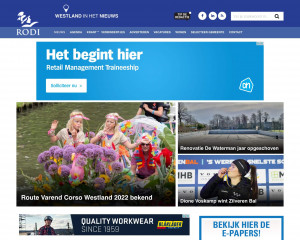 Screenshot Westland in het Nieuws