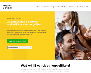 Screenshot Vergelijk-gratis.nl