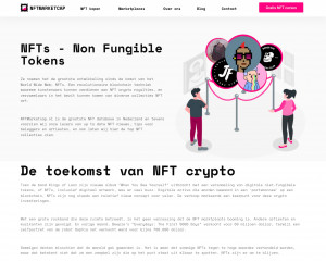 Screenshot Nftmarketcap.nl