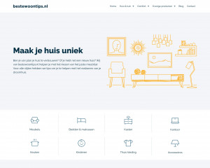 Screenshot Bestewoontips.nl