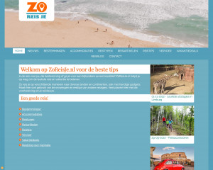Screenshot ZoReisJe.nl