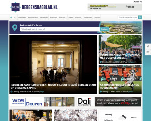 Screenshot Bergensdagblad.nl