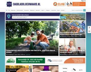 Screenshot Dagbladdijkenwaard.nl