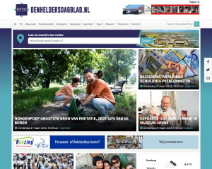 Screenshot Denheldersdagblad.nl