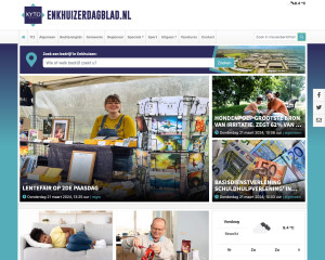 Screenshot Enkhuizerdagblad.nl