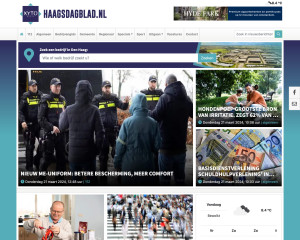 Screenshot Haagsdagblad.nl