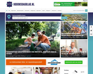 Screenshot Hoornsdagblad.nl