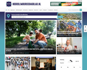 Screenshot Noordlimburgsdagblad.nl