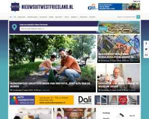 Screenshot Nieuwsuitwestfriesland.nl
