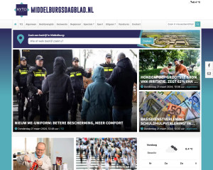 Screenshot Middelburgsdagblad.nl