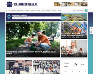 Screenshot Schermerdagblad.nl