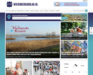 Screenshot Wieringerdagblad.nl