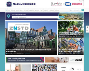 Screenshot Zaandamsdagblad.nl